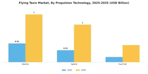 Flying Taxi Market Segment Image 1