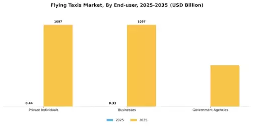 Flying Taxi Market Segment Image 6