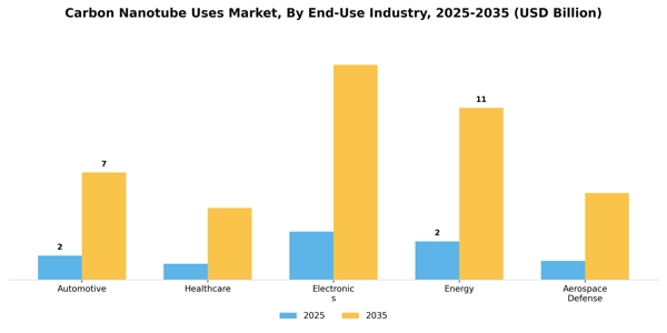 Carbon Nanotube Uses Market Segment Image 1