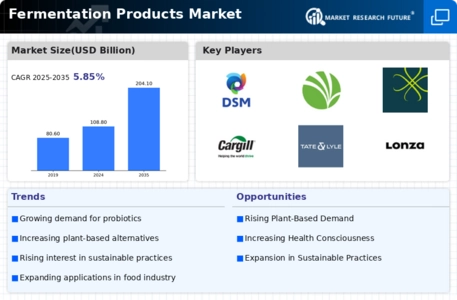 Fermentation Products Market Infographic
