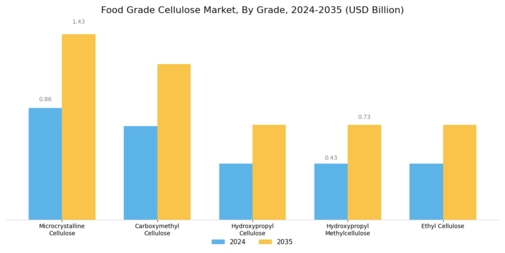 Food Grade Cellulose Market Segment Image 0