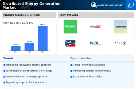Distributed Energy Generation Market Infographic