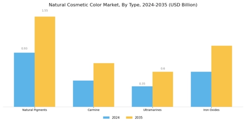 Natural Cosmetic Color Market Segment Image 0