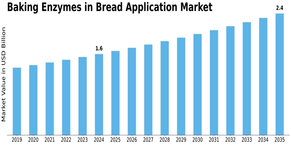 Baking Enzymes in Bread Application Market Size