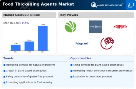 Food Thickening Agents Market Infographic
