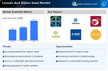 Cereals Grains Seed Market Infographic