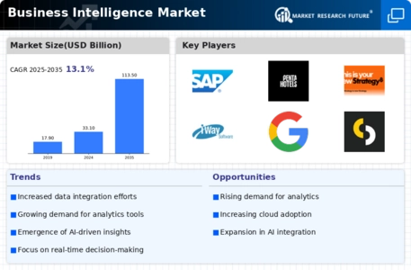 Business Intelligence Market Infographic