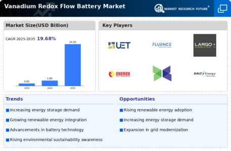 Vanadium Redox Flow Battery Market Infographic