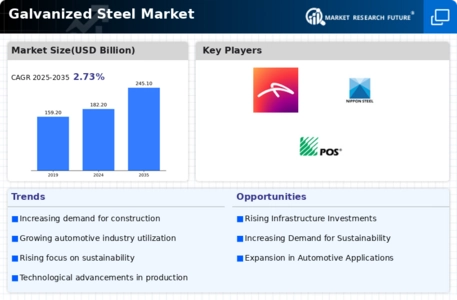 Galvanized Steel Market Infographic