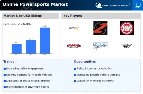 Online Powersports Market Infographic