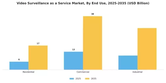 Video Surveillance as a Service Market Segment Image 3