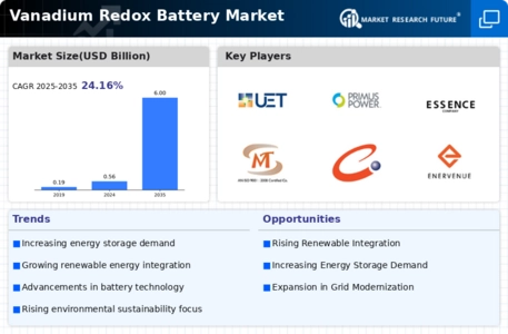 Vanadium Redox Battery Market Infographic