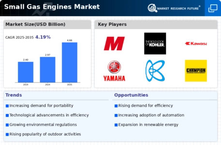 Small Gas Engines Market Infographic