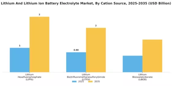 Lithium And Lithium Ion Battery Electrolyte Market Segment Image 1