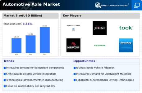 Automotive Axle Market Infographic