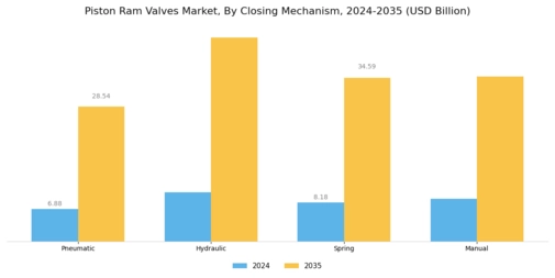 Piston Ram Valves Market Segment Image 2