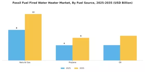 Fossil Fuel Fired Water Heater Market Segment Image 1