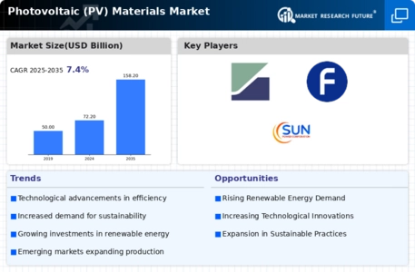 Photovoltaic Materials Market Infographic