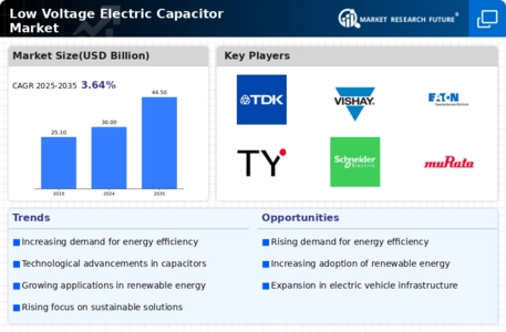 Low Voltage Electric Capacitor Market  Infographic