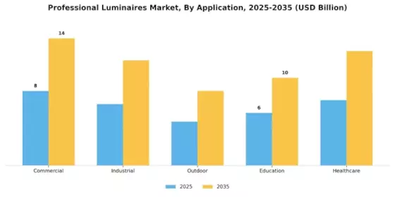 Professional Luminaires Market Segment Image 2