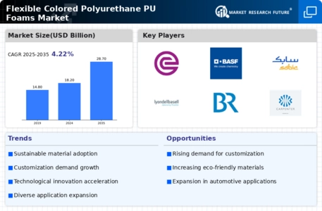 Flexible Colored Polyurethane Pu Foams Market Infographic