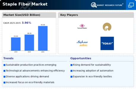 Staple Fiber Market Infographic