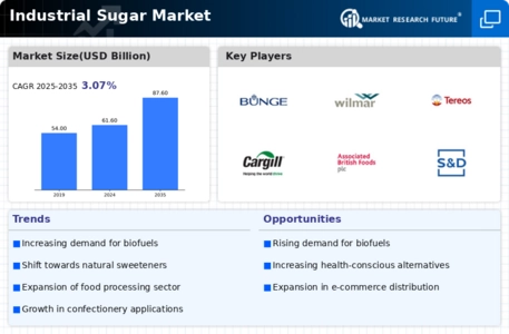 Industrial Sugar Market Infographic
