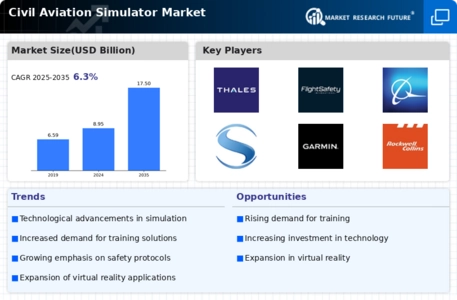 Civil Aviation Simulator Market
 Infographic