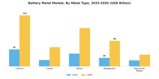 Battery Metal Market Segment Image 0