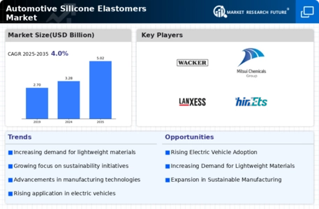 Automotive Silicone Elastomers Market Infographic
