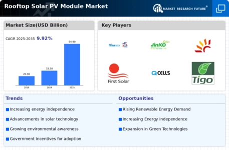 Rooftop Solar PV Module Market Infographic