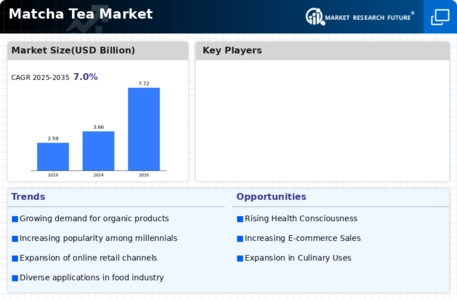 Matcha Tea Market Infographic