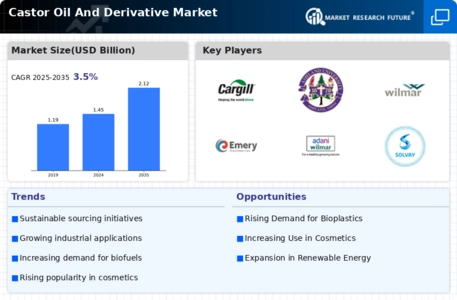 Castor Oil Derivative Market Infographic