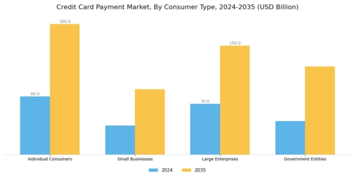 Credit Card Payment Market Segment Image 1