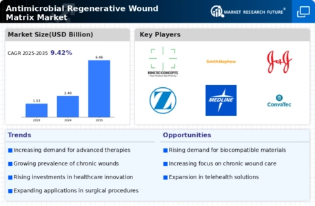 Antimicrobial Regenerative Wound Matrix Market Infographic