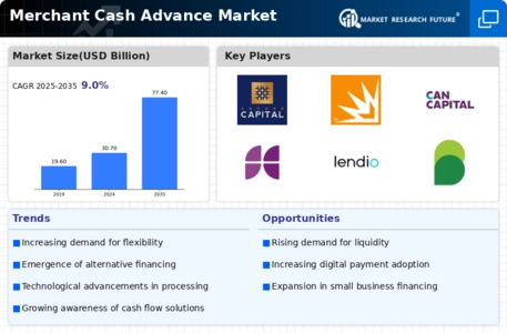 Merchant Cash Advance Market Infographic