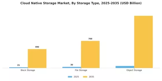 Cloud Native Storage Market Segment Image 1