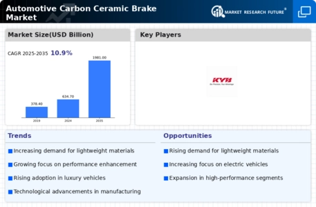Automotive Carbon Ceramic Brake Market Infographic