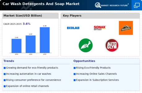 Car Wash Detergents Soap Market
 Infographic