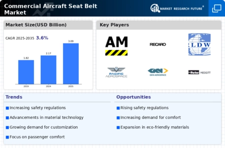 Commercial Aircraft Seat Belt Market Infographic