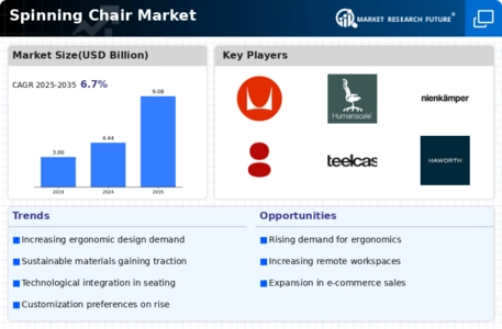 Spinning Chair Market Infographic