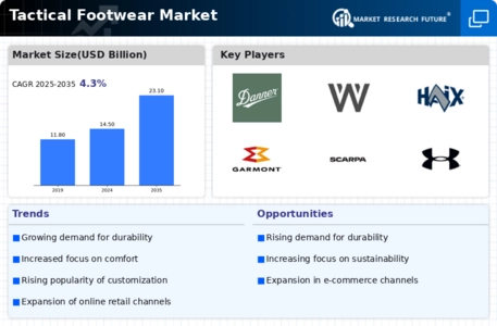 Tactical Footwear Market Infographic