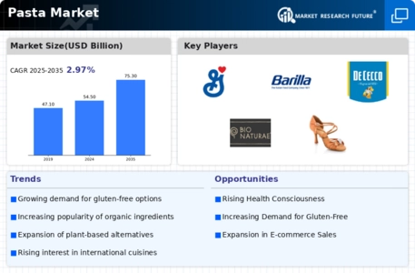 Pasta Market Infographic