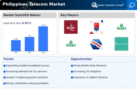 Philippines Telecom Market Infographic