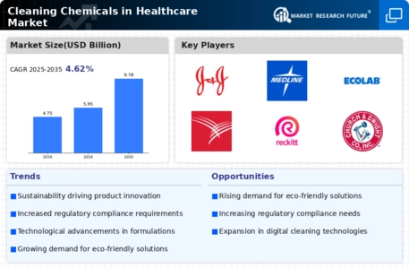 Cleaning Chemicals Healthcare Market Infographic