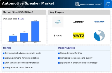 Automotive Speaker Market Infographic