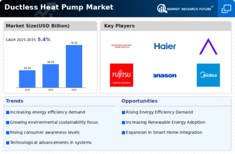 Ductless Heat Pump Market Infographic
