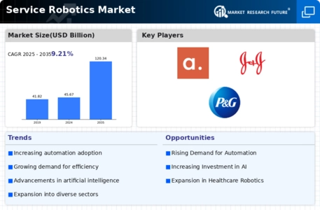Service Robotics Market Infographic