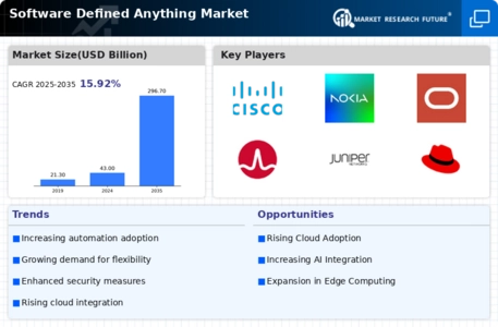 Software Defined Anything Market Infographic