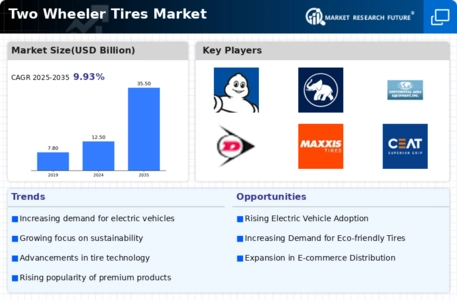 Two Wheeler Tires Market Infographic